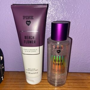 PINK Beach Flower Shimmer Mist & Lotion